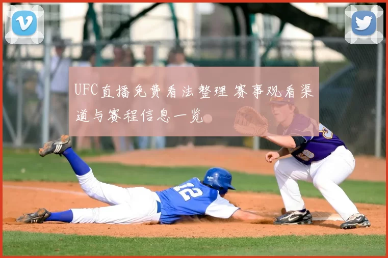 UFC直播免费看法整理 赛事观看渠道与赛程信息一览